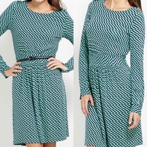 Vineyard Vines Swell Print Long Sleeve Dress Small